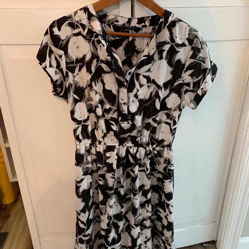 Black and white printed Simply Vera dress